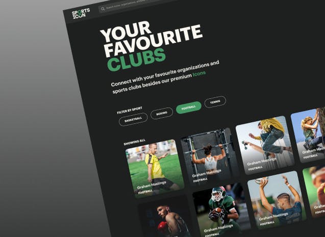 Manage Your collection in a dedicated sports marketplace